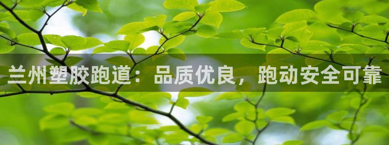 谈球吧官网在线入口手机版免费下载：兰州塑胶跑道：品质优良，跑动安全可靠